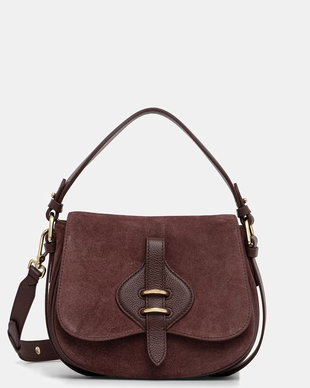 Coccinelle geantă crossbody pentru femei din piele întoarsă MAVERY SUEDE