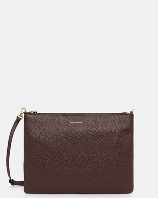 Coccinelle geantă crossbody pentru femei din piele