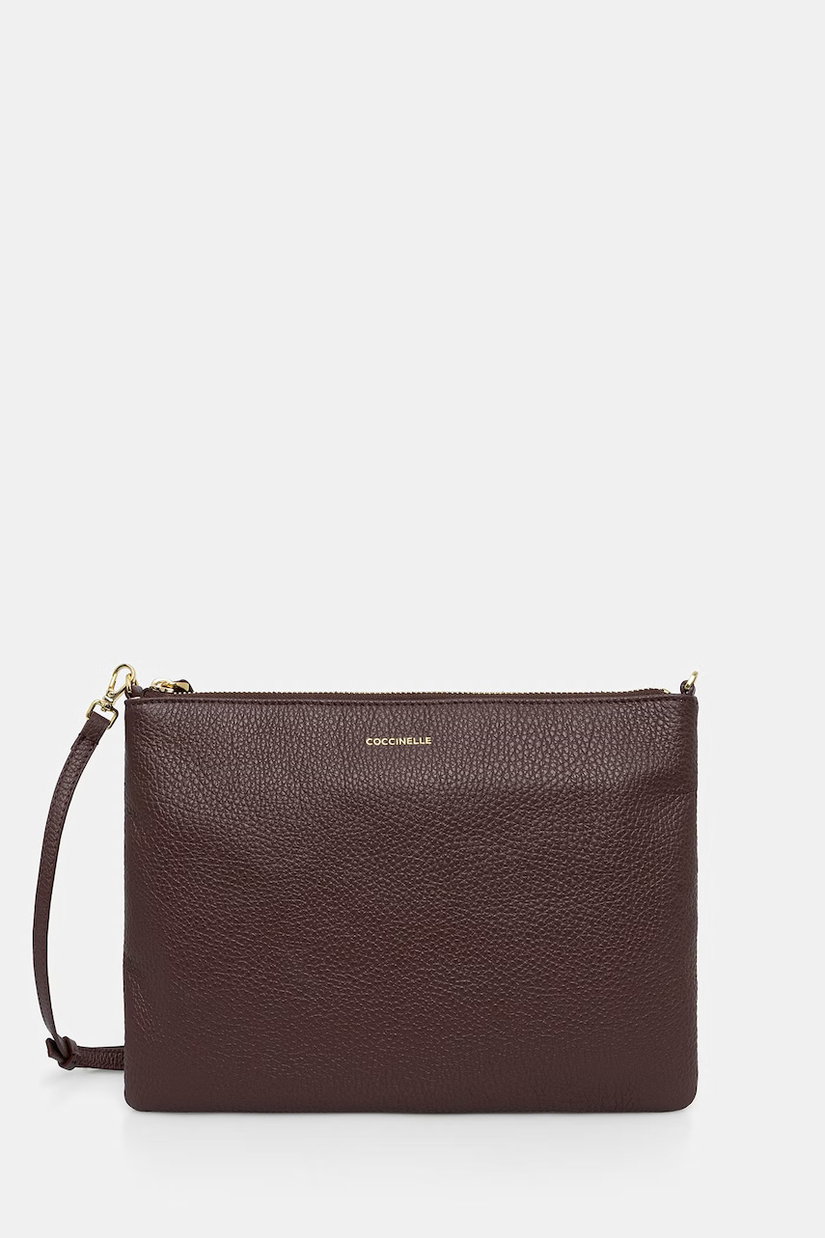 Coccinelle geantă crossbody pentru femei din piele
