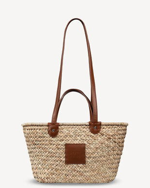 BIZUU geantă shopper pentru femei împletită