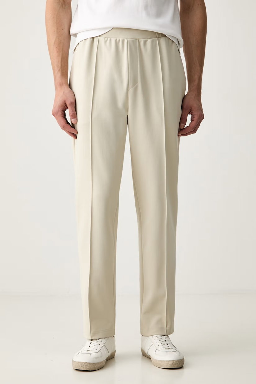 BOSS Green pantaloni de trening pentru bărbați cu bumbac JT_Network Tapered