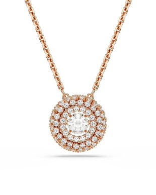 Swarovski lănțișor pentru femei placat cu aur zirconiu cubic SUBLIMA