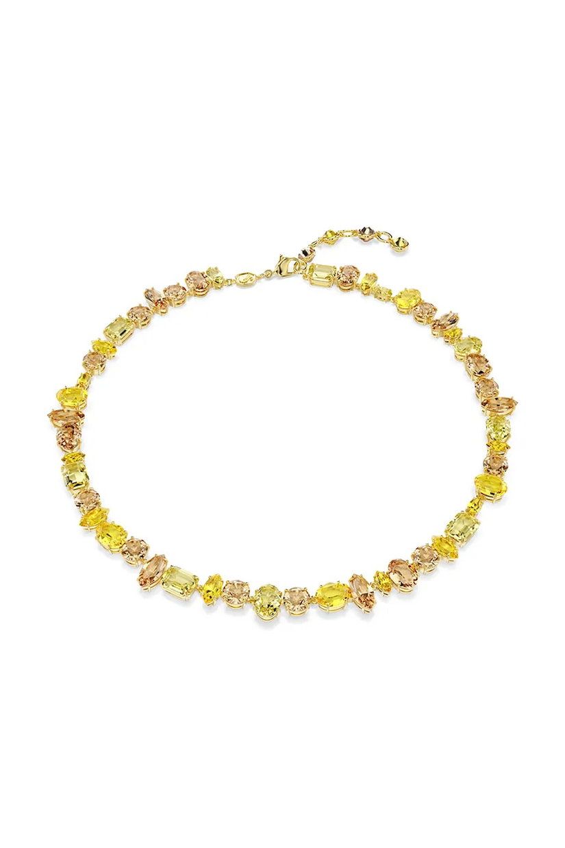 Swarovski lănțișor pentru femei placat cu aur cristal swarovski GEMA