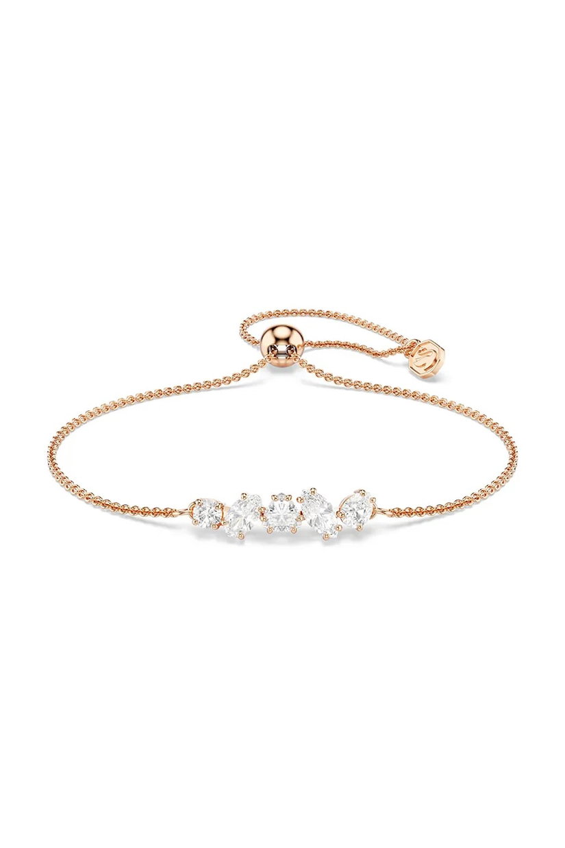 Swarovski brățară pentru femei placată cu aur zirconiu cubic MESMERA