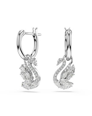 Swarovski cercei pentru femei din metal cu zirconiu cubic