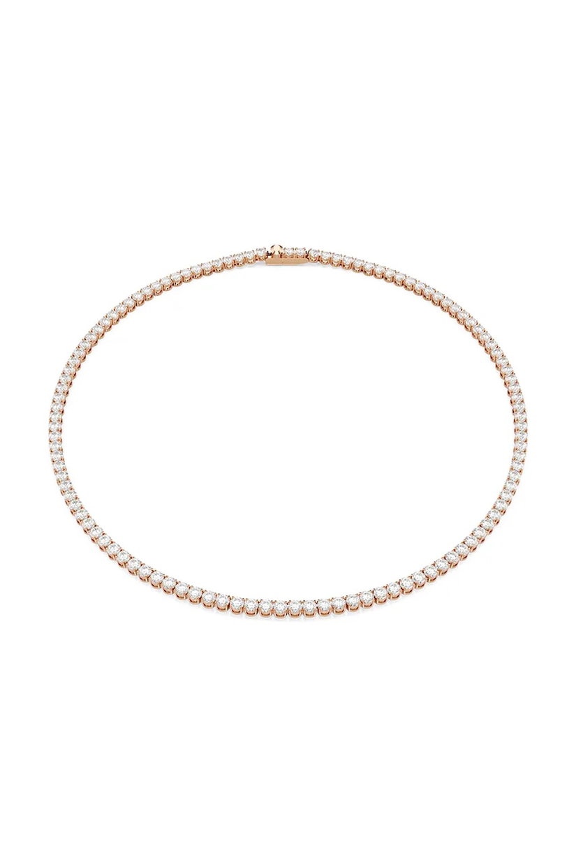 Swarovski lănțișor pentru femei placat cu aur zirconiu cubic MATRIX