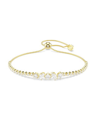 Swarovski brățară pentru femei placată cu aur zirconiu cubic MESMERA