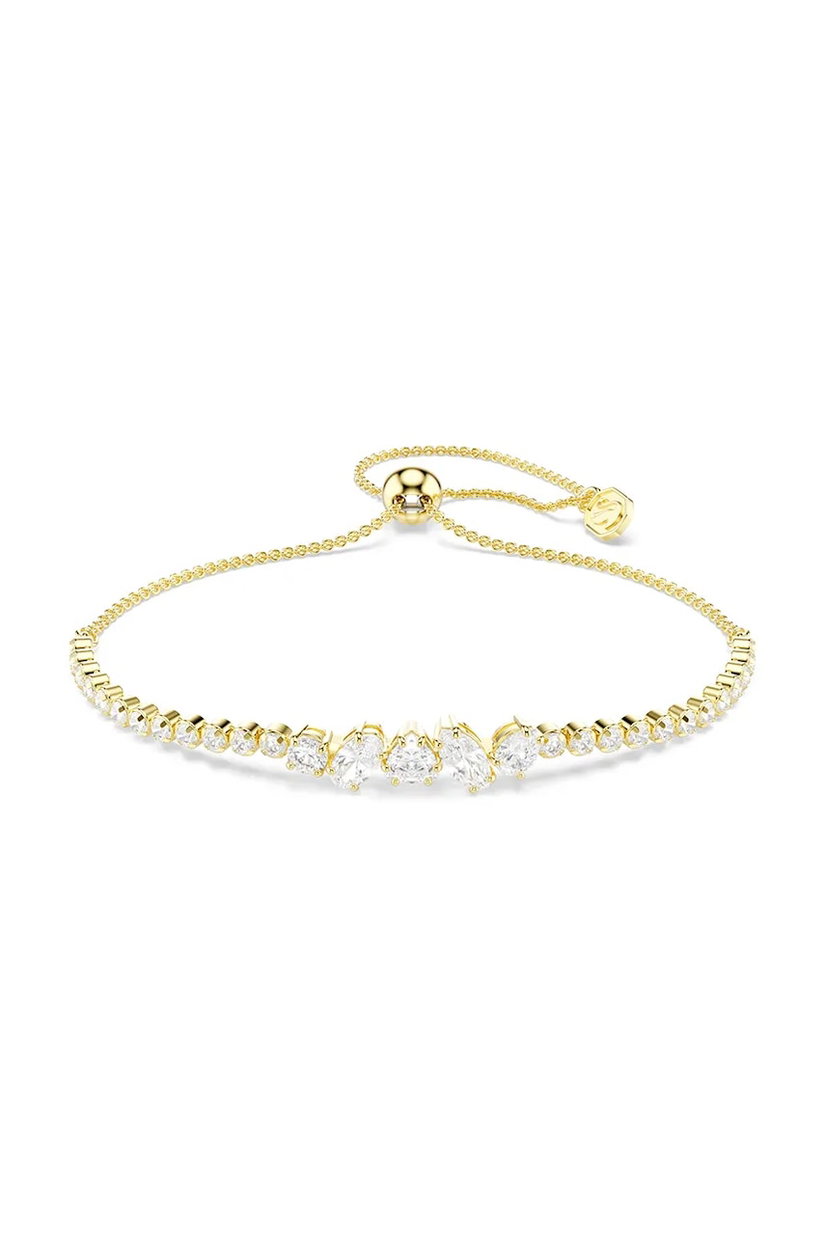 Swarovski brățară pentru femei placată cu aur zirconiu cubic MESMERA