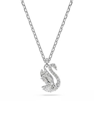Swarovski lănțișor cu pandantiv pentru femei din metal cu zirconiu cubic