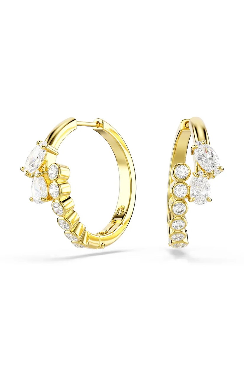 Swarovski cercei pentru femei placat cu aur zirconiu cubic MESMERA