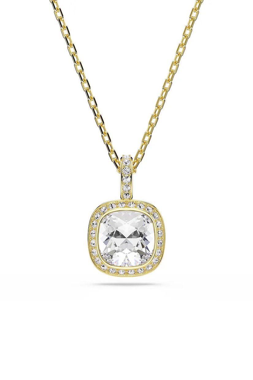 Swarovski lănțișor cu pandantiv pentru femei placat cu aur cristal Swarovski UNA