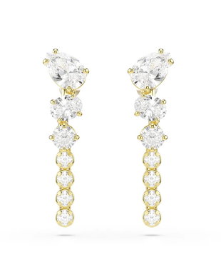 Swarovski cercei pentru femei placat cu aur zirconiu cubic MESMERA