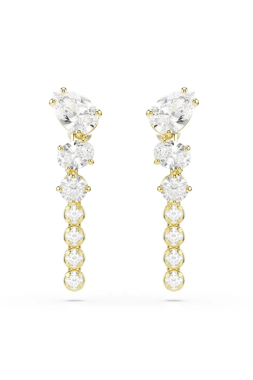 Swarovski cercei pentru femei placat cu aur zirconiu cubic MESMERA