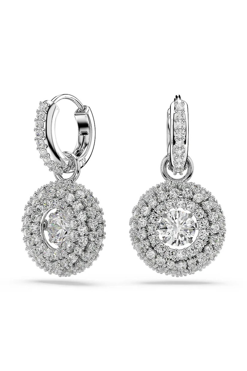 Swarovski cercei pentru femei din metal cu zirconiu cubic SUBLIMA