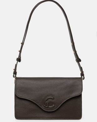 Coccinelle geantă crossbody pentru femei din piele