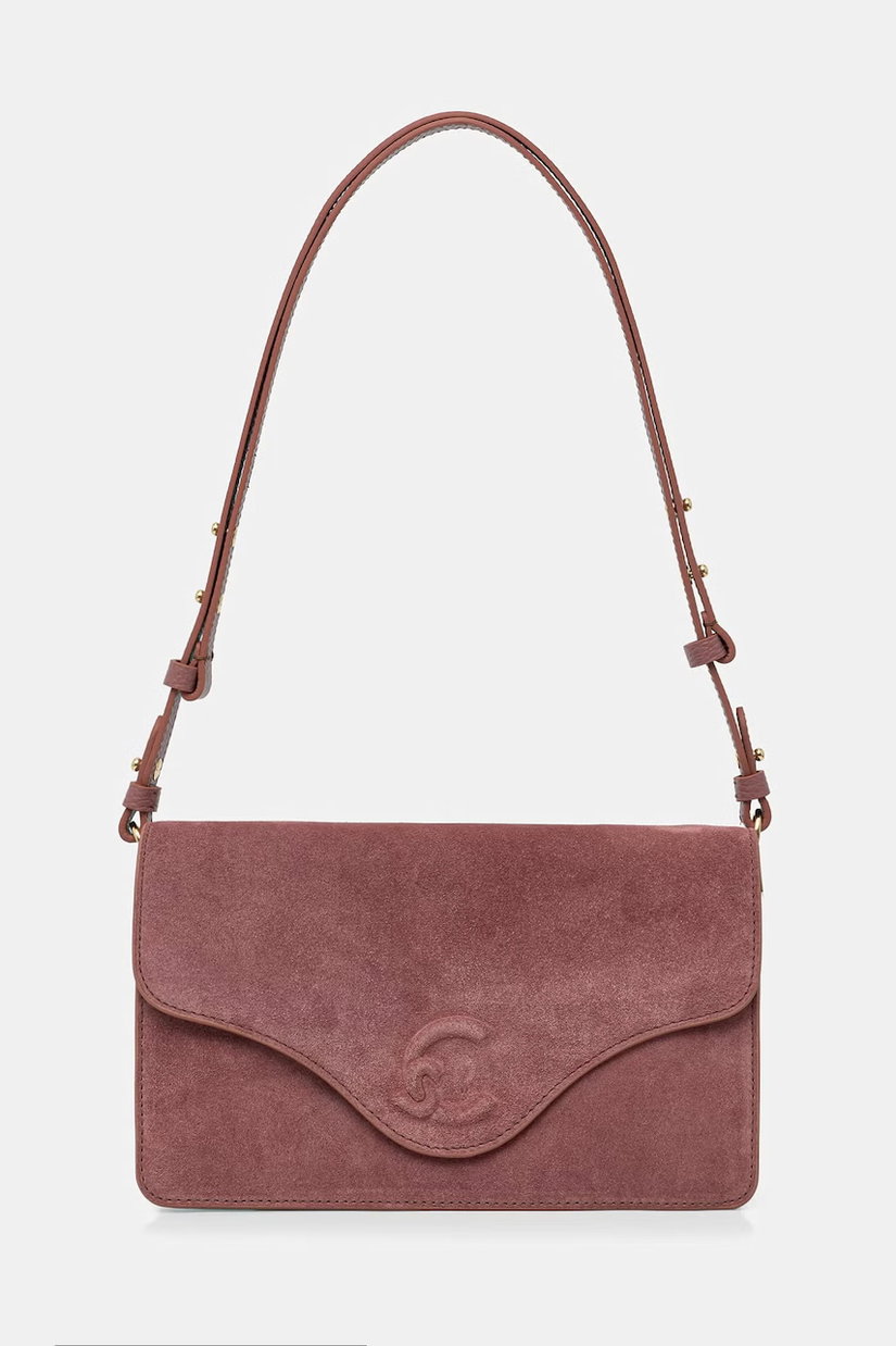 Coccinelle geantă crossbody pentru femei din piele