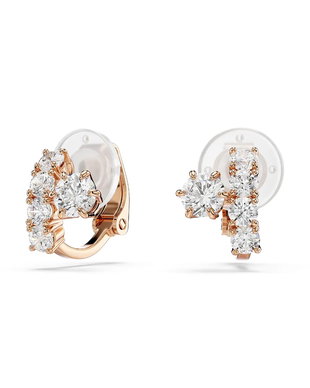 Swarovski clips pentru femei placat cu aur zirconiu cubic MATRIX