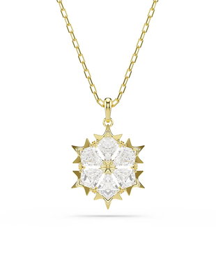 Swarovski lănțișor cu pandantiv pentru femei placat cu aur zirconiu cubic MAGIC
