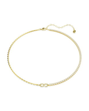 Swarovski lănțișor pentru femei placat cu aur zirconiu cubic MATRIX