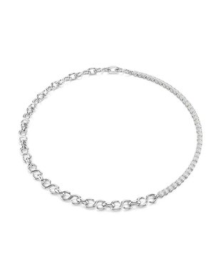 Swarovski lănțișor pentru femei din metal cu zirconiu cubic MATRIX