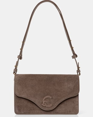Coccinelle geantă crossbody pentru femei din piele