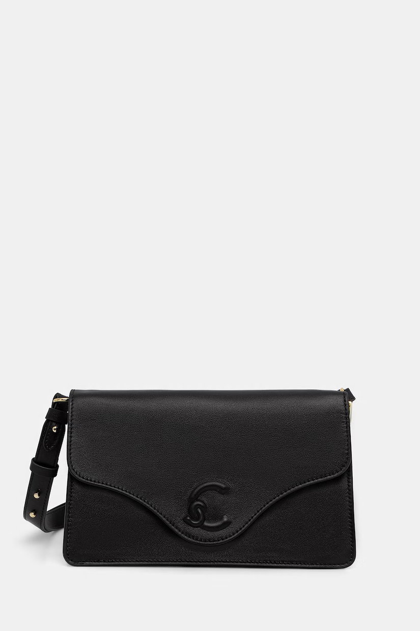 Coccinelle geantă crossbody pentru femei din piele