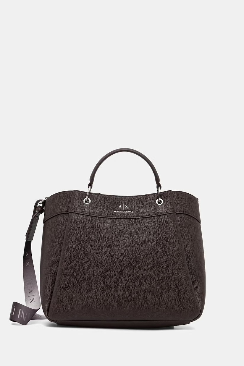 Armani Exchange geantă pentru femei cu imitație de piele