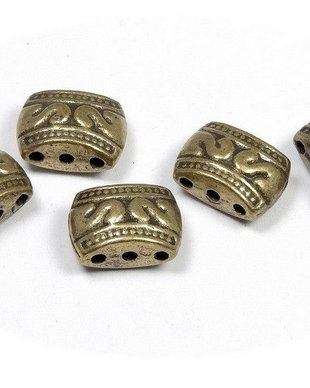 Distantier metalic, bronz, 8x11 mm