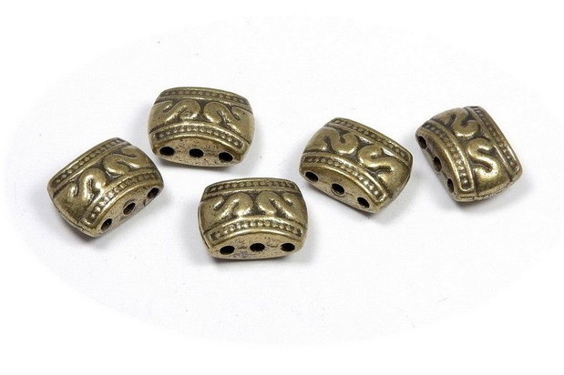 Distantier metalic, bronz, 8x11 mm