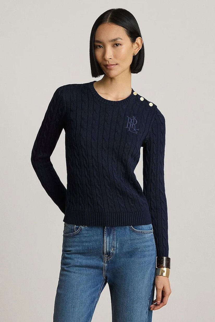 Lauren Ralph Lauren pulover pentru femei, cu bumbac