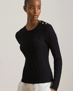 Lauren Ralph Lauren pulover pentru femei, cu bumbac