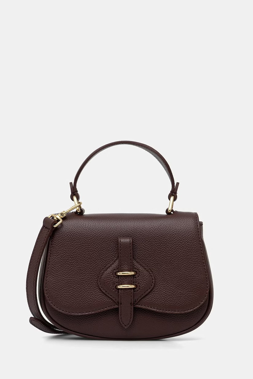 Coccinelle geantă crossbody pentru femei din piele