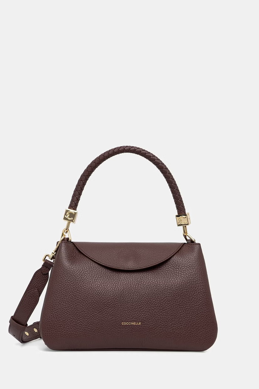 Coccinelle geantă crossbody pentru femei din piele