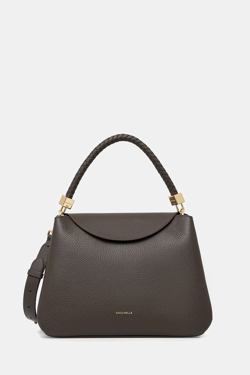 Coccinelle geantă crossbody pentru femei din piele