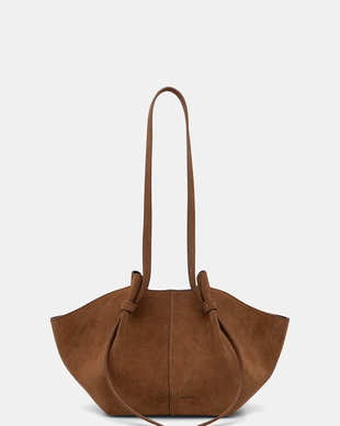 Yuzefi tote bag pentru femei din piele întoarsă MOCHI