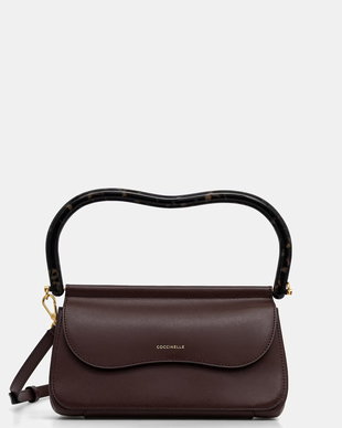 Coccinelle geantă crossbody pentru femei din piele
