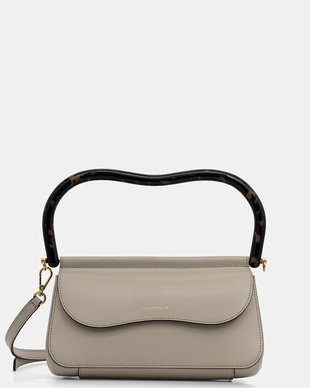 Coccinelle geantă crossbody pentru femei din piele