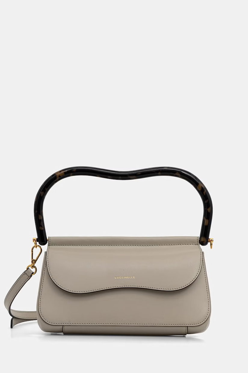 Coccinelle geantă crossbody pentru femei din piele