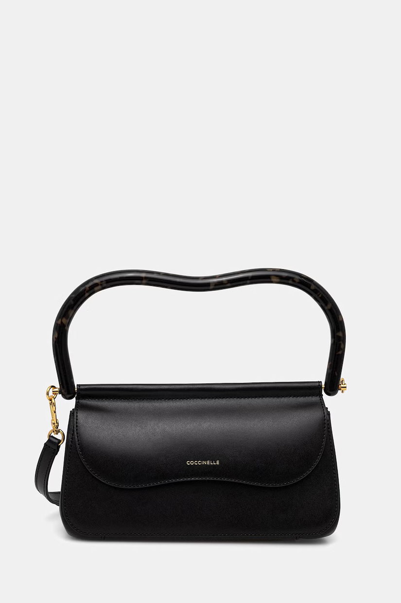 Coccinelle geantă crossbody pentru femei din piele