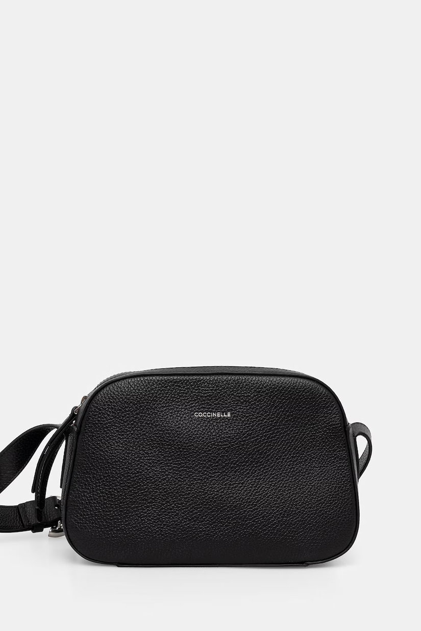 Coccinelle geantă crossbody pentru femei din piele