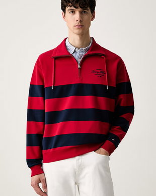 Tommy Hilfiger hanorac pentru bărbați cu bumbac