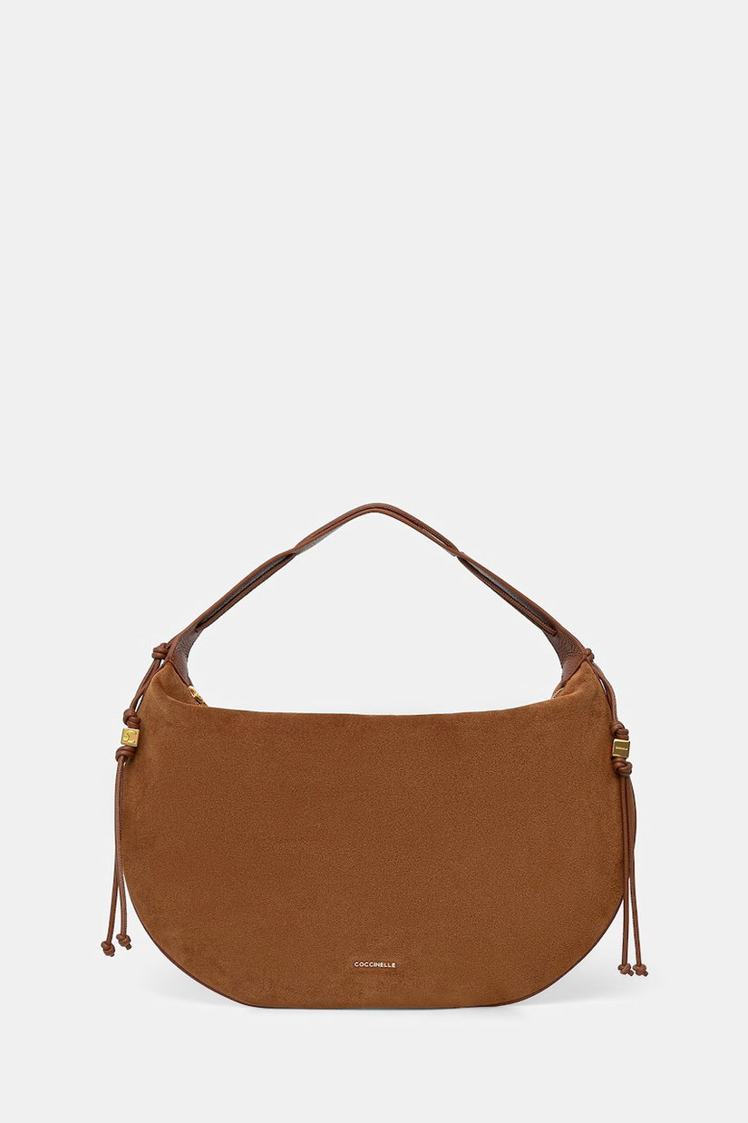 Coccinelle hobo bag pentru femei din piele întoarsă