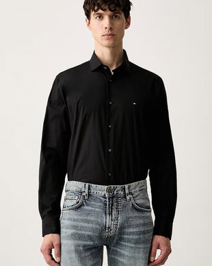 Tommy Hilfiger cămașă pentru bărbați cu bumbac