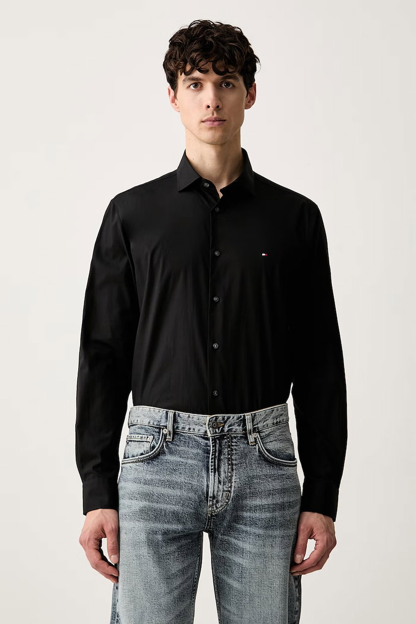 Tommy Hilfiger cămașă pentru bărbați cu bumbac