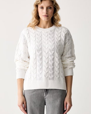 Guess pulover pentru femei cu bumbac CASSANDRA