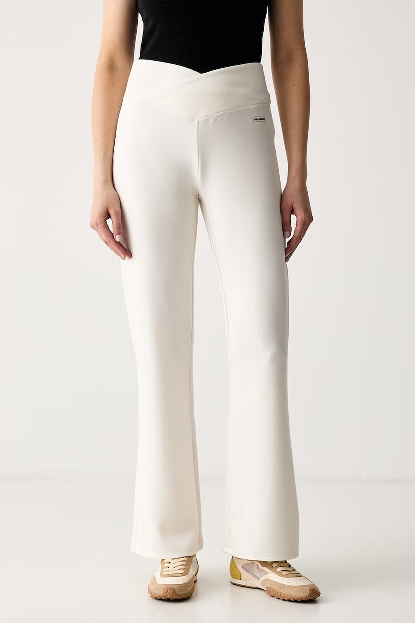 Karl Lagerfeld pantaloni de trening pentru femei cu vâscoză