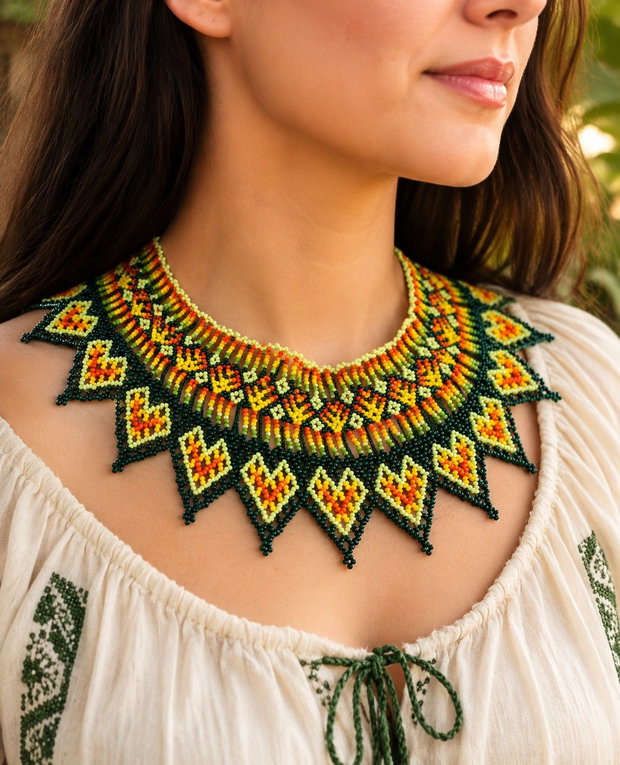 Colier traditional mexican
