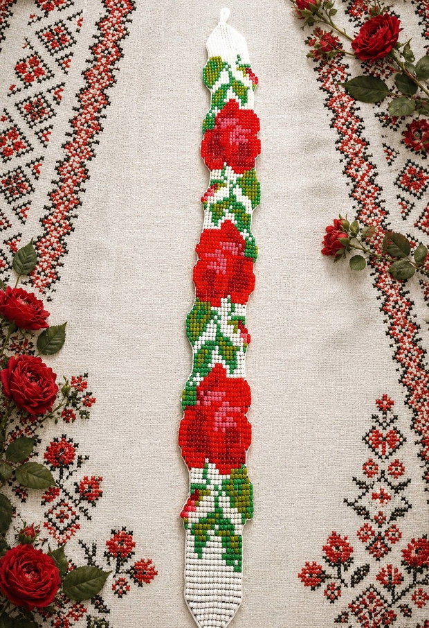 Zgardan trandafiri rosii