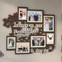 Tablou foto cu 7 poze,Pentru Nasii de nunta sau botez