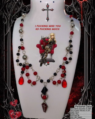 Lantisor handmade Gothic Death Note - Misa Amane